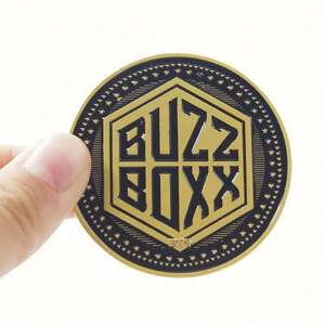 Custom Souvenir Gold/Silver/<b>Copper</b> Plated Soft Enamel Challenge <b>Coin</b> with Offset Printing Laser Engraving Custom Size Thickness - Product Image 1