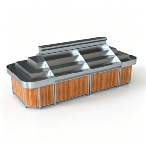 Estantes de Exhibición de Frutas y Verduras para Tiendas de Abarrotes, Estantes de Almacenamiento de Acero para Supermercados - Product Image 2