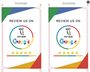 Carte NFC professionnelle étanche Ins NTAG213 13,56 MHz pour les réseaux sociaux (FB/<span class=keywords><strong>TIKTOK</strong></span>) et les avis Google, contrôle d'accès RFID - Product Image 4