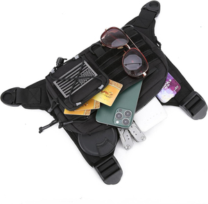 Custom Nieuwe Ontwerp Lichtgewicht Utility Mannen Borst <span class=keywords><strong>Rig</strong></span> Hardloopvest Rugzak Tactische Borst Tas Voor Mannen - Product Image 4