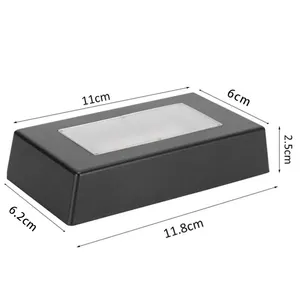 Rechthoekige Display Led-Basis Voor Kristal-En Glaskunst Met Usb-Aangedreven Led-Lichtbasis