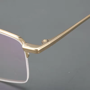 Designer Brand Handmade Glasses Luxury Man Gold Eye Wear Specs Pure Titanium Eye Glasses Optical Eyewear <b>Frames</b> <b>Other</b> Eyewear - Product Image 3