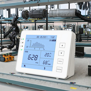 <span class=keywords><strong>Medidor</strong></span> de <span class=keywords><strong>CO2</strong></span> inalámbrico actualizado Monitor de calidad del aire interior para escuelas, salas de reuniones, edificios públicos Monitor de <span class=keywords><strong>Co2</strong></span> para el hogar - Product Image 1