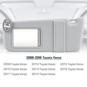 Parasol para Toyota 74320-0T021-A1 Gris con Luces, Montaje en el Techo, Instalación con Cinta 3M, Paquete de Dos - Product Image 2