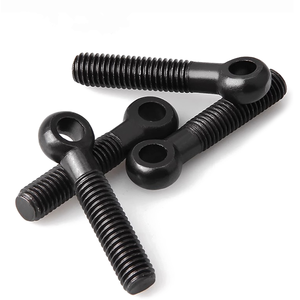Pernos de Ojo Completamente Roscados de Acero al Carbono con Óxido Negro M4 M5 M6 M8 <span class=keywords><strong>M</strong></span> <span class=keywords><strong>M</strong></span> M14 M16 M18 M20 - Product Image 1