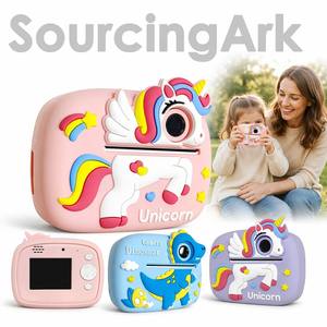 กล้องถ่ายรูปสำเร็จรูปสำหรับเด็ก Search Sourcingark รุ่น D1A ความละเอียด 1080P CMOS Full HD เลนส์คู่ สำหรับเด็กหญิงและเด็กชาย - Product Image 1