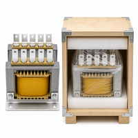Transformateur de contrôle à enroulement en cuivre, tension personnalisée pour application en armoire de commande industrielle