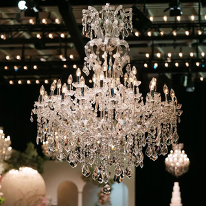 Hiện đại K9 pha lê đám cưới Đèn chùm sang trọng ánh sáng mặt dây chuyền và Đèn trần cho phòng khách sảnh và phòng ngủ chiếu sáng lịch thi đấu - Product Image 1
