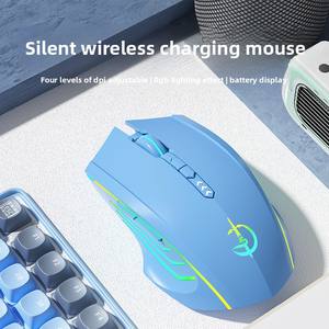 Mouse da Gaming Ergonomico Wireless Holy Sword 2.4Ghz, Silenzioso e Ricaricabile, Design Esclusivo per Uomini e Donne, per Uso su Desktop/Laptop - Product Image 2