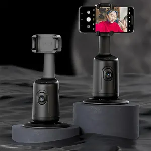 Xmas Gifts Hot Portable 360 Degree Smart Follow Automatic Face Body Tracking Mobile Phone Mount Holders for Live Vlog