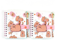 Carnet de notes de luxe à spirale, format mini, couleurs vives, portable, papier lisse, idéal pour étudiants, dessin et cadeau