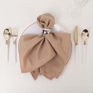 Polyester <b>Dinner</b> Napkin Manufacturer for Event Rental Wedding Venue and Caterer Orders with Dense Weave - Product Image 1