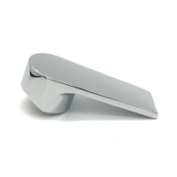Poignée de robinet de remplacement en alliage de zinc chromé, monocommande pour lavabo, évier de cuisine, mitigeur, design moderne