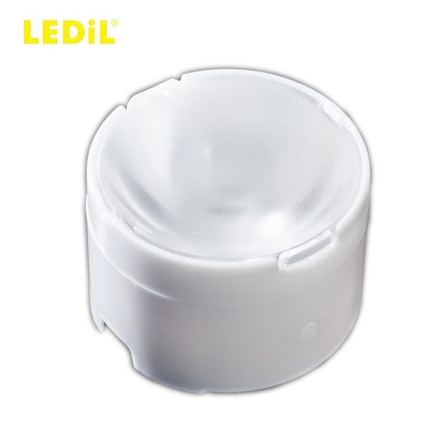 Ledils CP11632_LXP3-D PMMA LED Lenses Assemblies Round 11 Degrees FWHM LED Lens with Holder Clear for LED Lighting