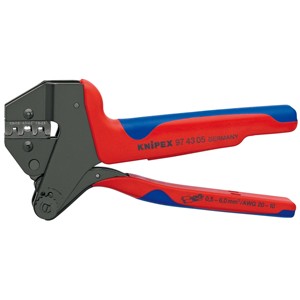 Knipex Crimping Tool 0.5-6.0 Mm Awg 20-10 <b>Wire</b> Terminal <b>Stripper</b> - Product Image 1