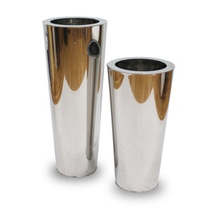 Macetas de acero inoxidable hechas a mano vietnamitas de alta calidad y decoraciones de macetas para el hogar precio razonable - Product Image 1