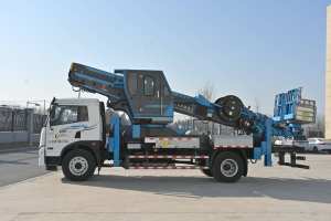 Высокоподъемный мобильный вертикальный подъемник, автовышка, автогидроподъемник на шасси Benz, Isuzu, Volvo - Product Image 5