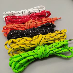 Tali Sepatu Olian Unisex Gaya Sport Bahan Polyester Berkualitas Tinggi, Kuat, Bulat, Panjang untuk Mendaki Gunung dan Panjat Tebing - Product Image 2