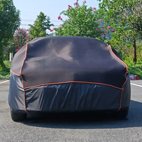 Housse de voiture imperméable de conception sportive pour environnement extrême, protection contre la grêle épaisse, maintien au chaud de la voiture