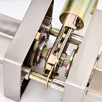 Serrures de porte tubulaires de sécurité pour entrée, intimité, passage, magasin, entrepôt – Ensemble de poignées cylindriques robustes en alliage de zinc avec levier