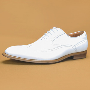 Chaussures habillées décontractées en cuir imperméables et respirantes à lacets pour hommes, grandes tailles, idéales pour le bureau et toutes occasions - Product Image 6