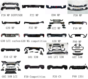 Piezas de sintonización automática, venta al por mayor, kit de carrocería, divisor de labios delantero, difusor, alerón, faldón lateral, cubierta de espejo, rejilla delantera para <span class=keywords><strong>BMW</strong></span> Series - Product Image 3
