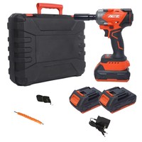 Clé à chocs électrique sans balais 220V 3700 tr/min avec batterie lithium-ion rechargeable, kit de cliquet multifonctionnel professionnel industriel