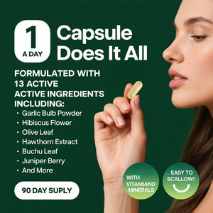 OEM <span class=keywords><strong>Hawthorn</strong></span> <span class=keywords><strong>Berry</strong></span> Hibiscus bawang putih Vitamin B12 sirkulasi Kesehatan & tekanan darah dukungan suplemen tekanan darah - Product Image 5
