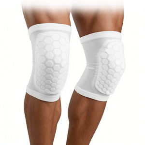 Ginocchiere a Nido d'Ape Corte per Uomo e Donna, Attrezzatura Protettiva per Sport all'Aperto, Equipaggiamento di Sicurezza per Fitness e Calcio - Product Image 1