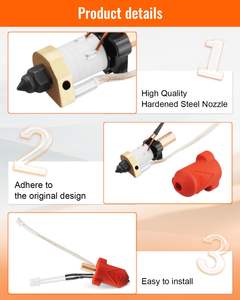 Kit de bloc chauffant en céramique adapté à l'imprimante Ender 3 <span class=keywords><strong>V3</strong></span> KE, avec buse en acier trempé - Product Image 6