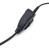HKLN4604 HKLN4604A HKLN4604B Earpiece dengan Mikrofon untuk Walkie Talkie Motorola RDV5100 RDM2020 RDU4160 RMU2080D Headset Radio