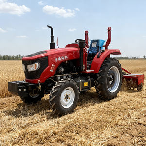 Livraison gratuite Tracteurs agricoles à chenilles Puissant moteur diesel hydraulique Boîte <span class=keywords><strong>de</strong></span> vitesses Tracteurs agricoles à roues - Product Image 1