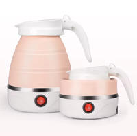 Bouilloire pliable en silicone pour voyage, mini appareil portable, petits appareils de cuisine