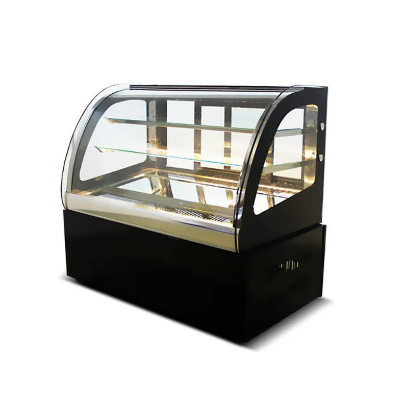 Mini Kek Ekran Buzdolabı Fırın Için Cafe, Istikrarlı Soğuk Depolama Ekran Kek Buzdolabı Vitrin