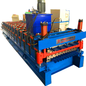 Tuile formant la machine Nouvelle vente Tôle tuile toit laminage à froid formant la machine fabricants trapez <span class=keywords><strong>saci</strong></span> kalip panneau de toit rouleau fo - Product Image 6