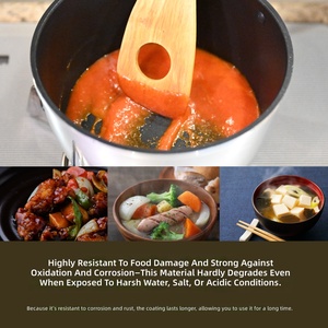 China Daily Use Portable Saucepan Titanium Coated Non Stick <b>Camping</b> Cookware Set On Sale - Product Image 3