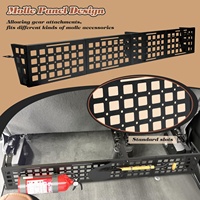Panneaux de rangement Molle sous le siège pour Ford F150 SuperCrew Cab 2015-2026 et F250 F350 Crew Cab 2017-2026