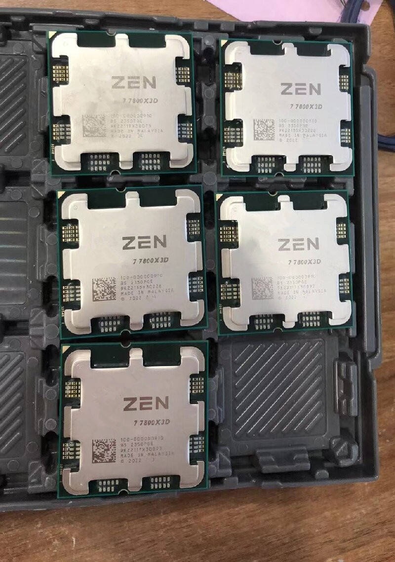 Amd Ryzen 7 7800x 3d Cpu Am5 8-core Gaming Processor