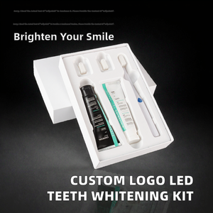 Kit <span class=keywords><strong>de</strong></span> brosse à dents et <span class=keywords><strong>de</strong></span> <span class=keywords><strong>dentifrice</strong></span> blanchissant les dents <span class=keywords><strong>avec</strong></span> technologie LED bleue menthe, logo personnalisé, <span class=keywords><strong>avec</strong></span> <span class=keywords><strong>bicarbonate</strong></span> <span class=keywords><strong>de</strong></span> <span class=keywords><strong>sodium</strong></span> pour un usage domestique - Product Image 3