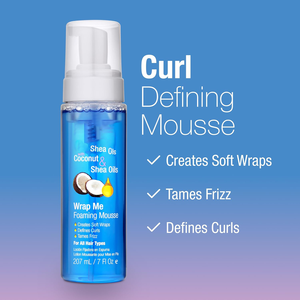 มูสจัดแต่งทรงผมลอน 207 มล. กลิ่นมะพร้าวและฮิบิสคัส สำหรับควบคุม<span class=keywords><strong>ผม</strong></span>ชี้ฟู พร้อมเชียบัตเตอร์ - Product Image 1