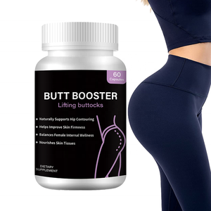 Produit à base de plantes, extrait naturel de plantes, booster doux pour l'agrandissement des hanches et des fesses, capsule d'extrait de ginseng - Product Image 1