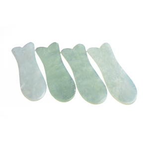2020 nueva llegada pescado jade guasha masaje herramientas de piedra tradicional China - Product Image 1