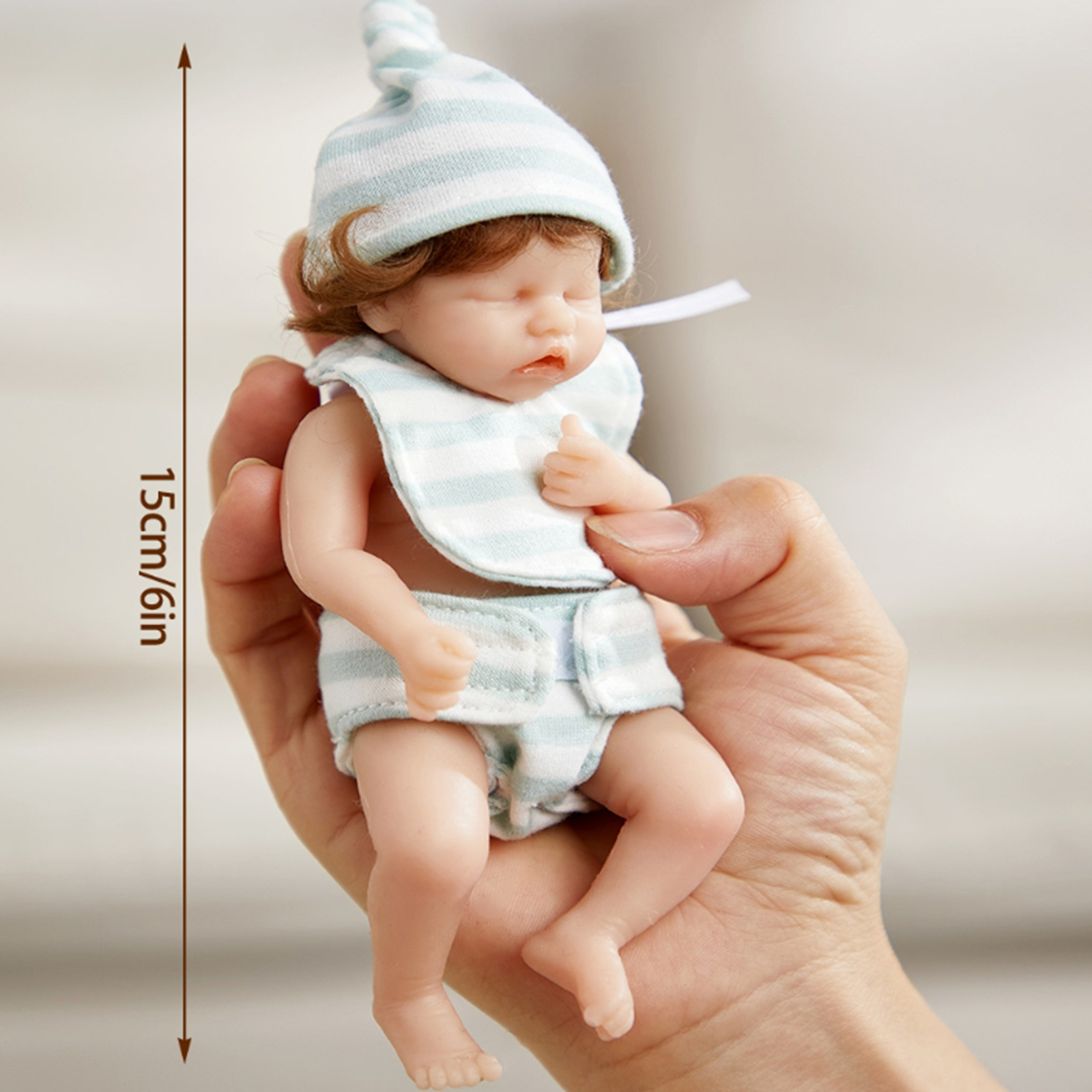 Mini 6 inches Simulated Infant Doll