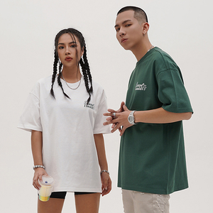 Camiseta de manga corta con cuello redondo para hombre, camiseta informal holgada de color sólido para hombre - Product Image 6