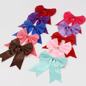 Handmade Quà Tặng Độc Đáo <span class=keywords><strong>Bow</strong></span> Pre-Gắn Tùy Chỉnh Hộp Quà Tặng Đàn Hồi Satin Ribbon Cung Cho Món Quà Bọc Trang Trí - Product Image 2