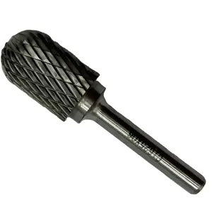 Grewin-High Quality Tungsten Double Cut Grinding Bits C1625 Carbide Rotary Burr for Metal Working