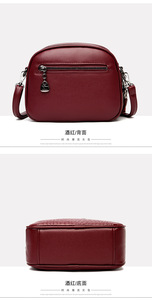 Sac à bandoulière rétro en cuir PU tendance, sacs à main noirs avec bandoulière – Vente chaude - Product Image 5