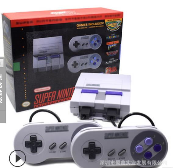 Ретро Классический Портативный игровой плеер SNES с выходом Super HD, ТВ мини игровая консоль со встроенными 21/30 играми и двумя геймпадами