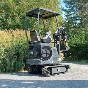 Mini-excavatrice à moteur EPA à faible consommation de carburant avec livraison gratuite, pelle sur chenilles de 1,5 tonne, petite pelle hydraulique agricole 1-2 tonnes à vendre, haute performance - Product Image 3