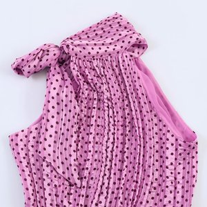 SHENZHU 2026 Nuevo Vestido Midi con Lazo y Estampado de Puntos, Estilo Europeo y Americano, Dulce y <span class=keywords><strong>Elegante</strong></span> para Mujer, 4387109 - Product Image 4